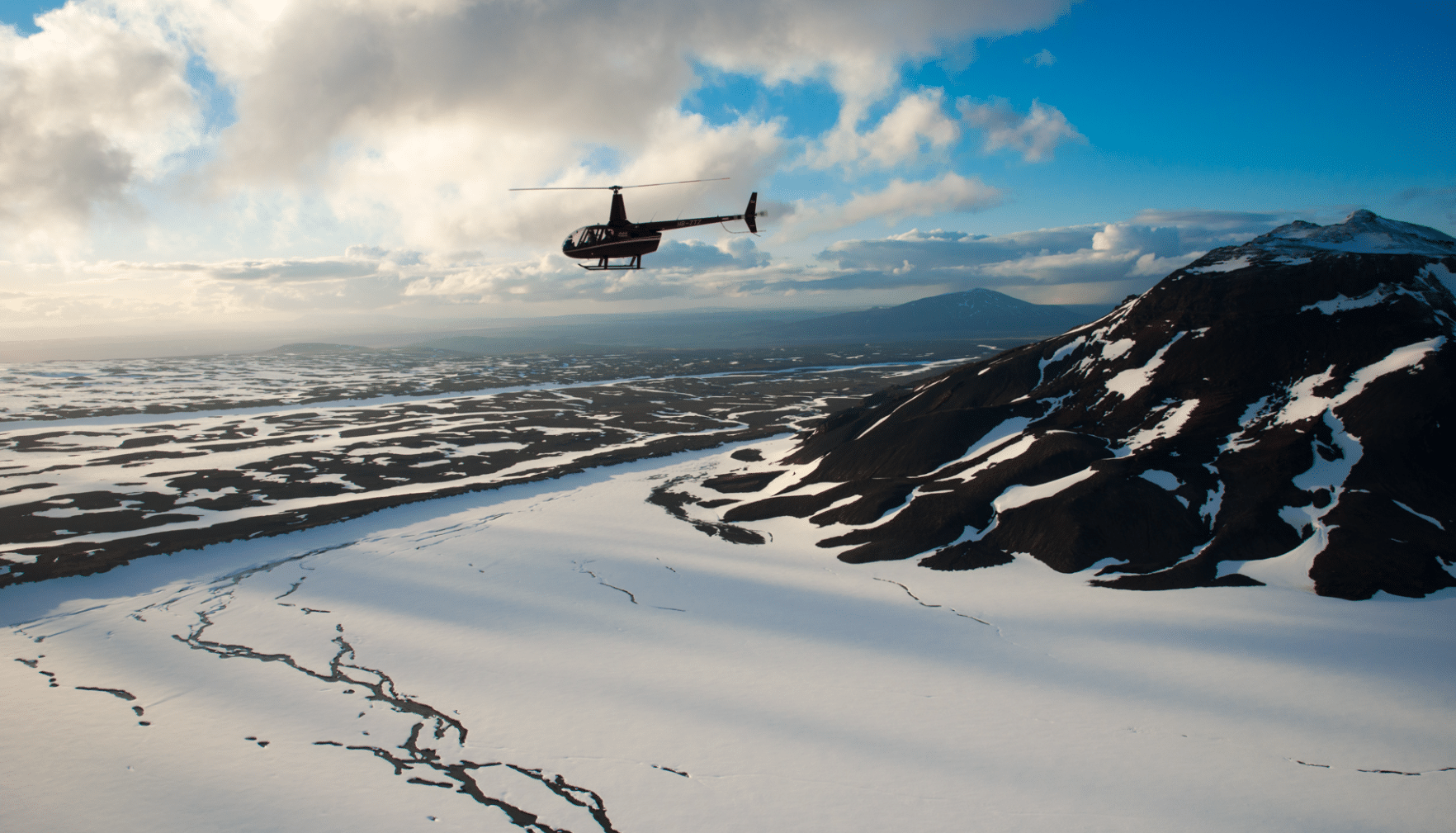 glacier helicopter tour Iceland