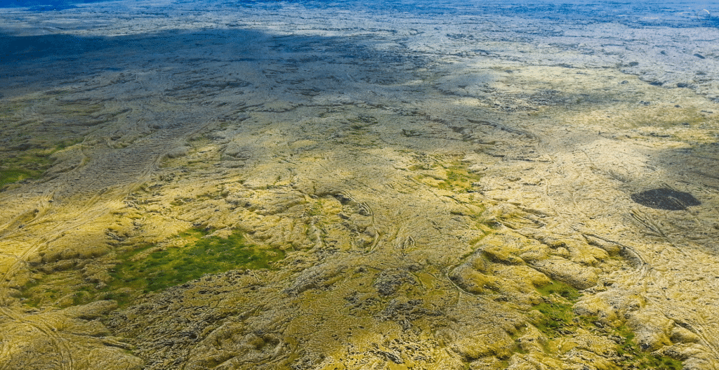 craters waterfalls and valleys helicopter tour